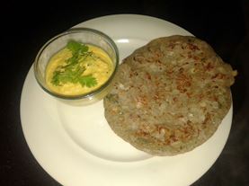 Bajra Moong Dal Uttapam
