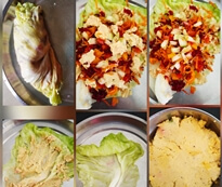 Hummus Salad Roll