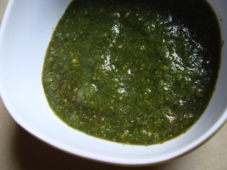 No sugar Mint Chutney